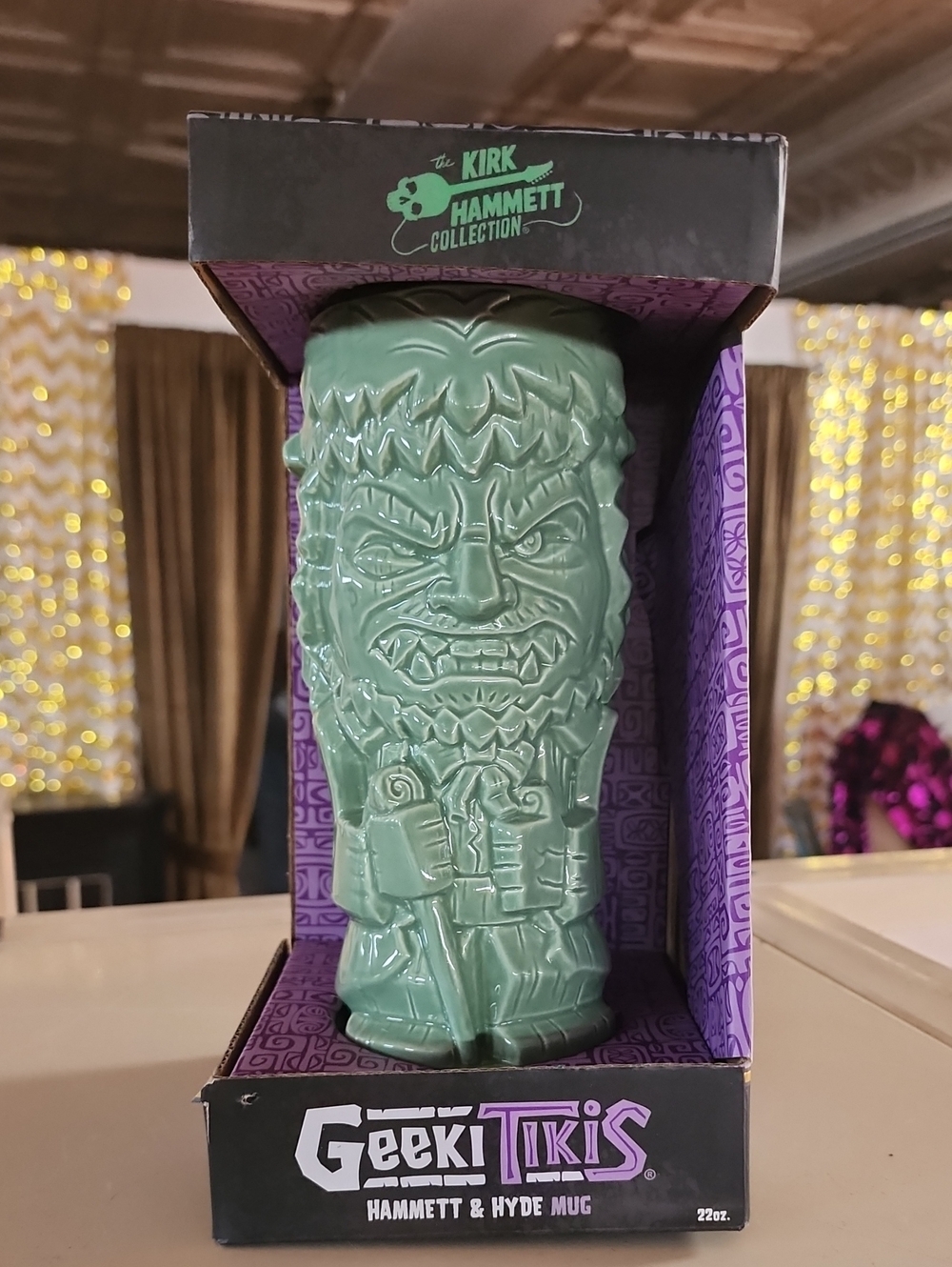 Geeki Tikis Kirk Hammett Collection Hammett & Hyde 22 oz Mug NIB Metallica